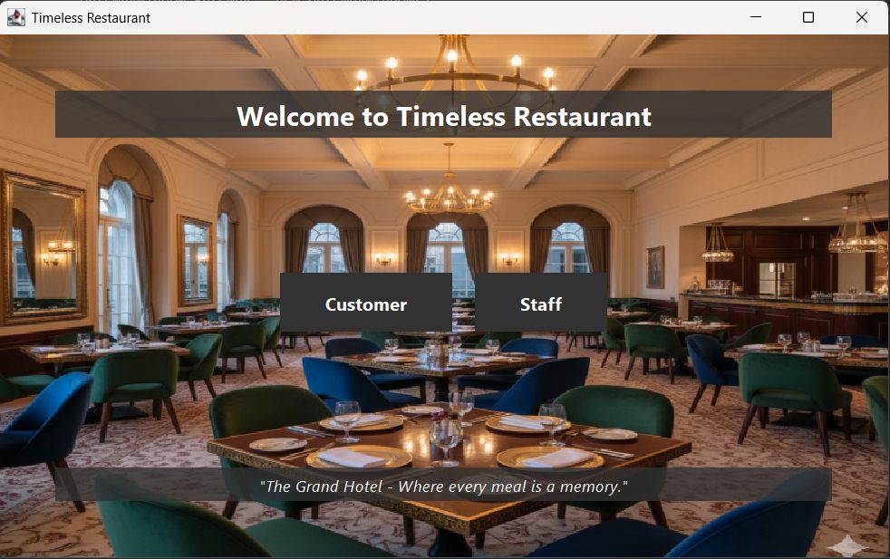 Restaurant System
